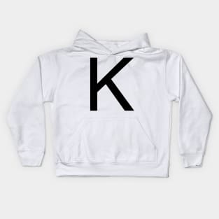 Helvetica K Kids Hoodie